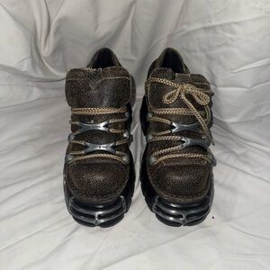 New Rock M-120N-C83 Chunky Oxford Shoes